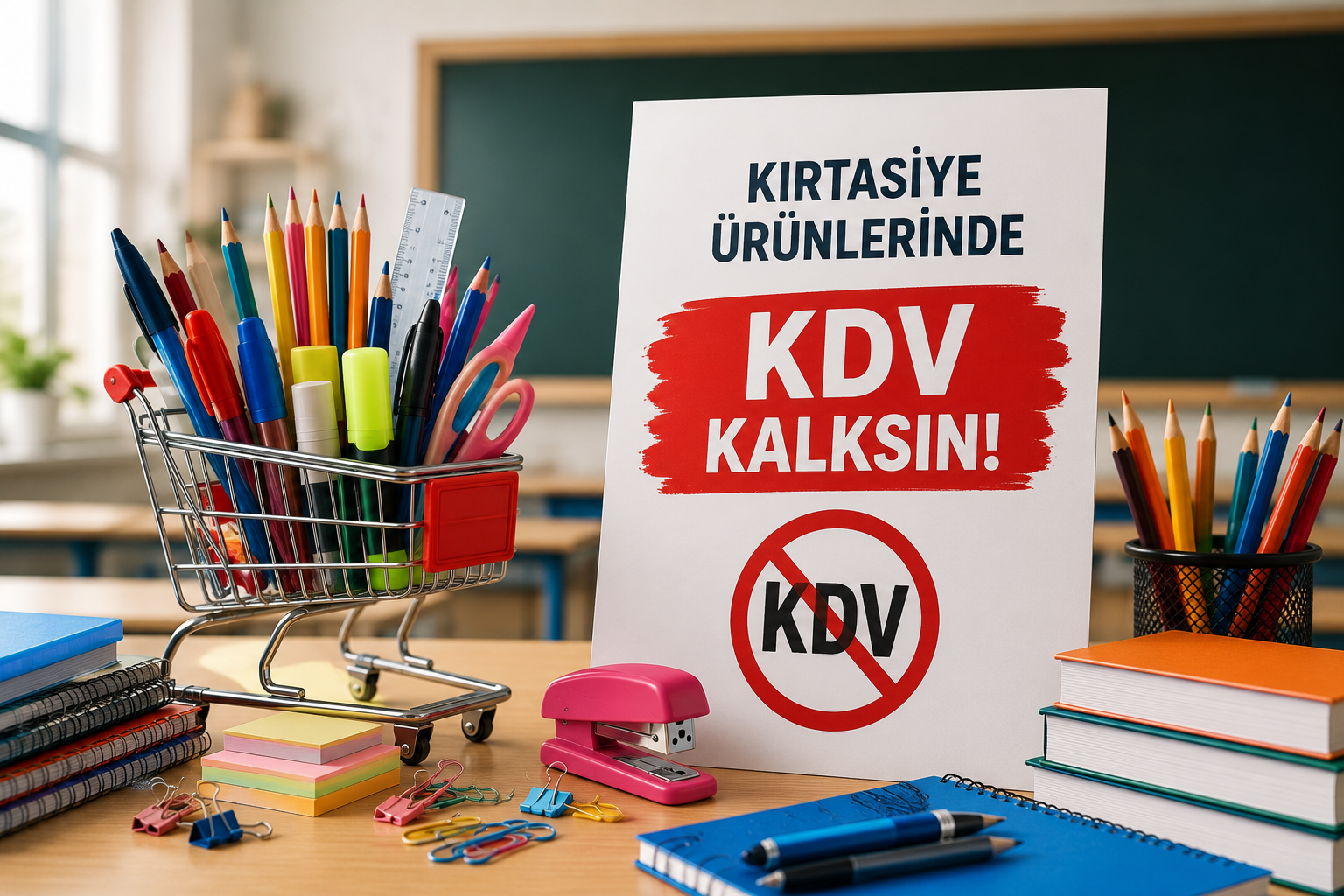 Kırtasiye Sektöründen Bakanlığa Kritik Ziyaret: "KDV Sıfırlansın" Talebi